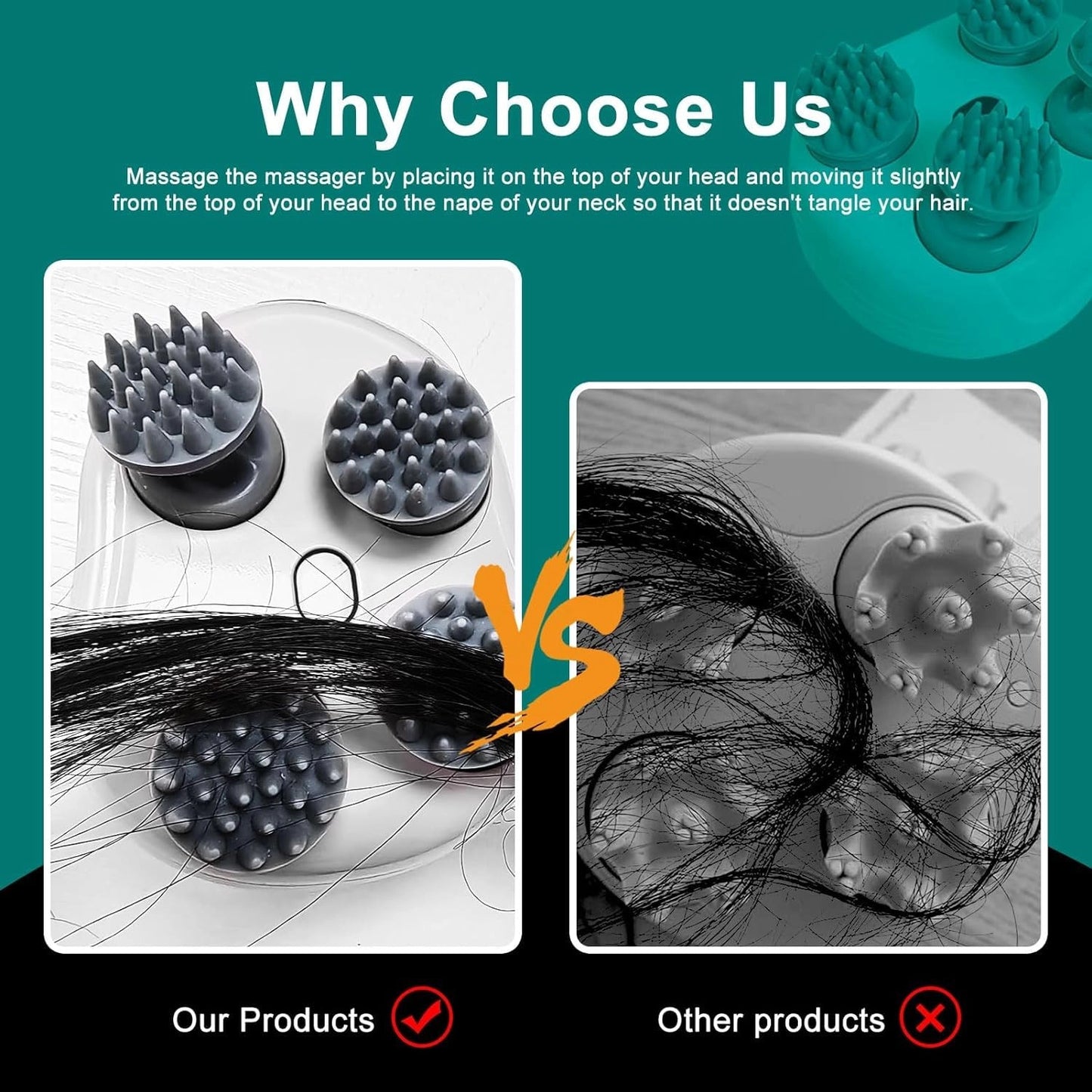 Electric Head & Scalp Massager