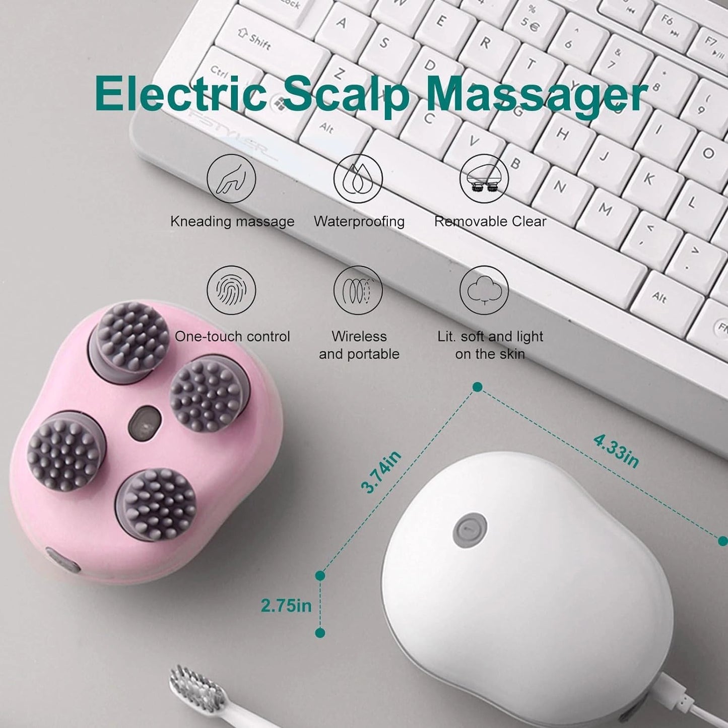 Electric Head & Scalp Massager